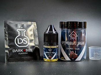 Ароматизатор DARK X SIZE XL SHORT+ "Кремовый Табак" (на 30мл)  + флакон 30мл