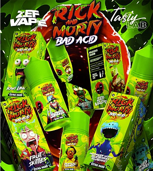 Купить Ар RICK and MORTY BAD TRIP HARD "Яблоко малина" 30-20 Ар RICK and MORTY BAD TRIP HARD "Яблоко малина" 30-20